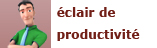Éclair de productivité